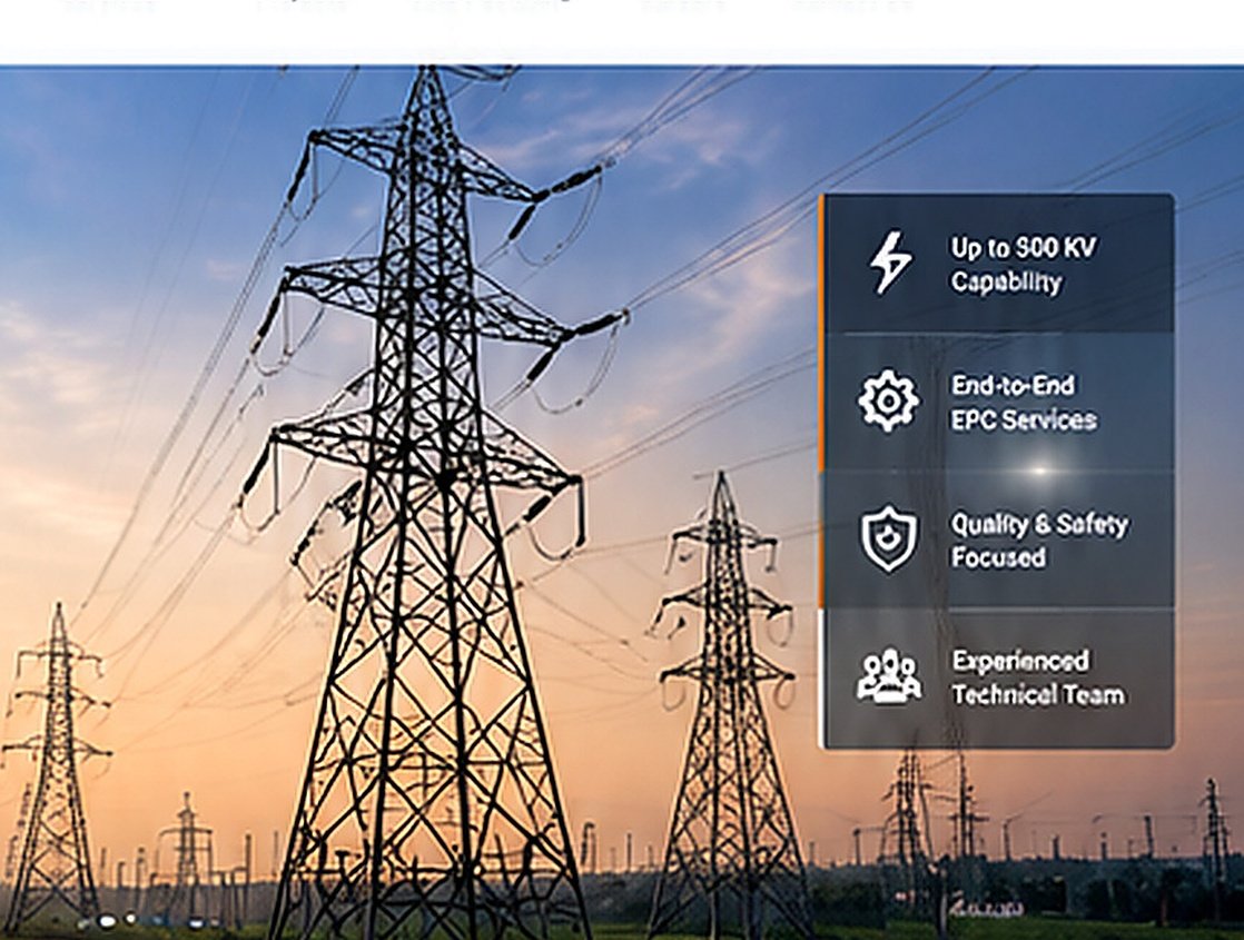 EHV Transmission Tower Infrastructure